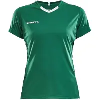 Craft T-Shirt Women Progress Jersey Contrast Team Green-S