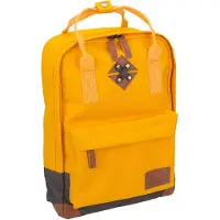 Abbey Rugzak Abbey Small Bloc Geel Antraciet