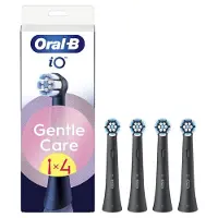 Oral-B iO opzetborstels, Gentle Care, 4-delige set, zwart