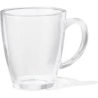 HEMA Mok 375ml glas (transparant)