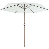 Axi Noor Stokparasol Ø 300cm Eikenlook/beige