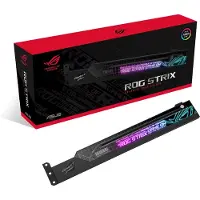 Asus ROG Strix Graphics Card Holder Houder voor videokaart RGB-verlichting Zwart, Grijs