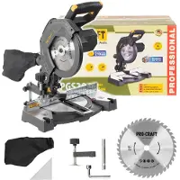 Procraft PGS20bb accu-afkortzaag 20 V 210 mm borstelloos solo - zonder accu, zonder oplader