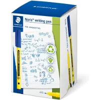 Staedtler 307-3 CT50 Noris handschriftpen - blauw (50 stuks)