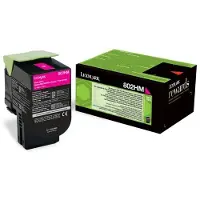 Lexmark Tonercartridge 802HME - Standaardcapaciteit 3000 pagina's - Verpakking van 1 - Magenta