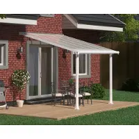 Canopia Palram | - Terrasoverkapping Olympia - Helder - Wit - 307x294cm