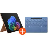Microsoft Surface Pro 12 Copilot+ PC, 33 cm (13 inch), 2880 x 1920 pixels, 512 GB, 16 GB, Windows 11 Home, Goud