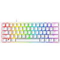 Razer Huntsman Mini Mercury Edt. Gaming-toetsenbord Kabelgebonden QWERTY, Engels Wit Verlicht