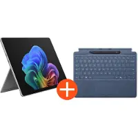 Microsoft Surface Pro 13" 12e generatie - EP2-73343 - 13-inch touchscreen, Snapdragon X2 Plus, 24 GB RAM, 512 GB SSD, Windows 11 Home, platina, nieuwste model