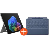 Microsoft Surface Pro 13" 12e generatie - EP2-66388 - 13-inch touchscreen, Snapdragon X2 Plus, 16 GB RAM, 256 GB SSD, Windows 11 Home, platina, nieuwste model