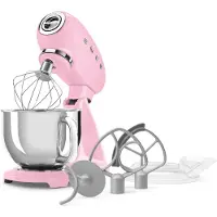 Smeg Multifunctionele Keukenrobot Smf05pkeu 1000 W Cadillac Roze - Airfryer