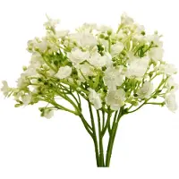 Viana Witte Gypsophila kunstmatig L30cm 12st