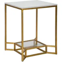 Mauro Ferretti Tafel Double Marble 47×47×60 cm