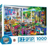 Master Pieces legpuzzel XXL Flashback Yard Sales EZGrip 1000 stukjes.