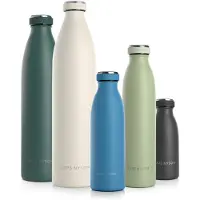 Lars Larsen LARS NYSM RVS Geïsoleerde Waterfles 12oz 17oz 25oz 34oz 51oz | Thermofles voor Warme en Koude Dranken