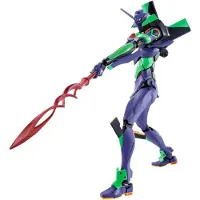 Tamashii Nations Evangelion: 3.0+1.0 Thrice Upon a Time, Evangelion Test Type-01 + Spear of Cassius, herziene editie, opnieuw uitgebracht, Robot Spirits figuur, 17 cm