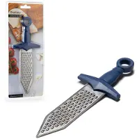 Peleg DESIGN rasp Gratiator 20,5 x 7,7 x 1,3 cm RVS/ABS blauw