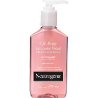 Neutrogena Olievrije Roze Grapefruit Pore Reinigende Acne Was en Dagelijkse Gezichtsreiniger met 2% Salicylzuur
