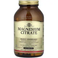 Solgar , Magnesium Citraat, 120 Tablets