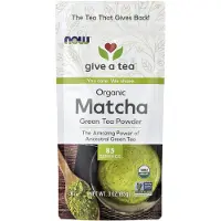 Now , Real Tea, Biologische Matcha Groene Theepoeder, 3 oz (85 g)