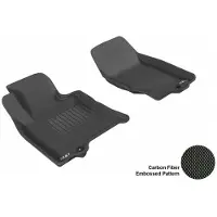 3D MAXpider 2009-2017 Infiniti QX70/QX50/FX35/EX35 Kagu 1st Row Floormat - Black
