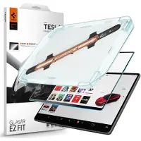 Spigen Tempered Glass Screen Protector [GlasTR EZ FIT] ontworpen voor Tesla Model 3 (2024) 15,4 inch Dashboard Touchscreen - Mat/Anti-reflectie/