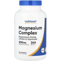 Nutricost , Magnesium Complex, 500 mg, 240 Capsules