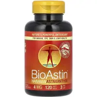 Nutrex Hawaii , BioAstin, Hawaïaanse Astaxanthine, 12 mg, 120 Zachte Capsules (4 mg per Zachte Capsule)