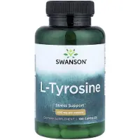 Swanson Health , L-Tyrosine, 500 mg, 100 Capsules