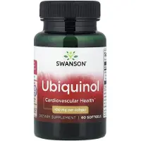 Swanson Health Products , Ubiquinol, 100 mg, 60 Zachte Gelatinecapsules