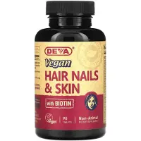 Deva Vegan Haar Nagels & Huid met Biotine, 90 Tablets