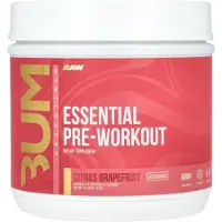 Raw Nutrition , Bum Essentials, Essentiële Voorbereiding, Citrus Grapefruit, 14.49 oz (411 g)