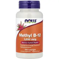 Now , Methyl B-12, 1,000 mcg, 250 Lozenges