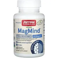 Jarrow Formulas , Vegan MagMind, Stress Resistance, 60 plantaardige capsules