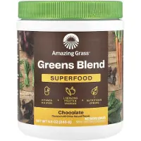 Amazing Grass , Greens Blend, Superfood, Chocolade, 8,5 oz (240 g)