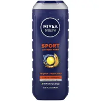 Nivea , Mannen, Sport Body Wash, Tangerijn & Peper, 16,9 fl oz (500 ml)