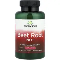 Swanson Health , Beet Root NO+, 60 Chewingtabletten