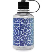 Nalgene - Narrow-Mouth Bottle - drinkfles - waterfles - lekvrij - 500ml - BPA free - SUSTAIN - Clear Rainbow Giraffe