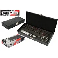 YATO Slagmoersleutel Set met Wisselbits - Metalen Koffer