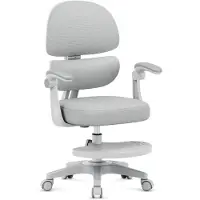 Adler Ergonomische kinderbureausstoel Junior 4.4, grijs