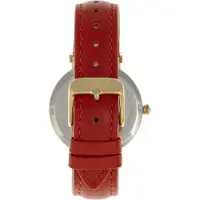 Bertha Emily Moeder van Parel Lederen Horloge met Band