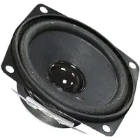 Nedis VS-FR7/4, kabel, 5 Watt, 130 - 20000 Hz, 4 ohm, zwart