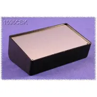 Hammond Electronics 1595EBK Consolebehuizing (l x b x h) 215 x 130 x 75 mm ABS Zwart 1 stuk(s)