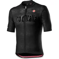 Castelli Giro Italia Heritage Maglia Nera Korte Mouw Wielertrui