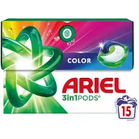 Ariel 3-in-1 wasgranulaat Color 15 stuks