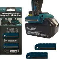 StealthMounts BH-MK-BLU-2 Magnetische bithouder voor machines Makita LXT - Blauw - 2-pack