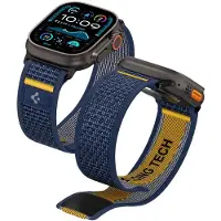 Spigen Athlex Air - Bandje Geschikt voor Apple Watch 1-10/SE/Ultra Bandje - 49/46/45/44/42MM - Blauw