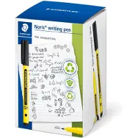 Staedtler 307-9 CT50 Noris handschriftpen - zwart (50 stuks)
