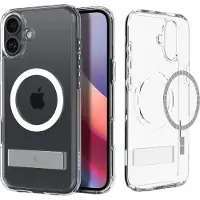 Spigen Slim Armor Essential S iPhone 16 Plus Hoesje Transparant