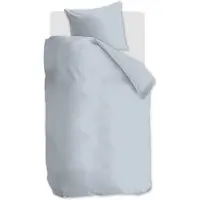 Ambiante Cotton Uni kussensloop - Licht blauw - 2x 60 x 70 cm